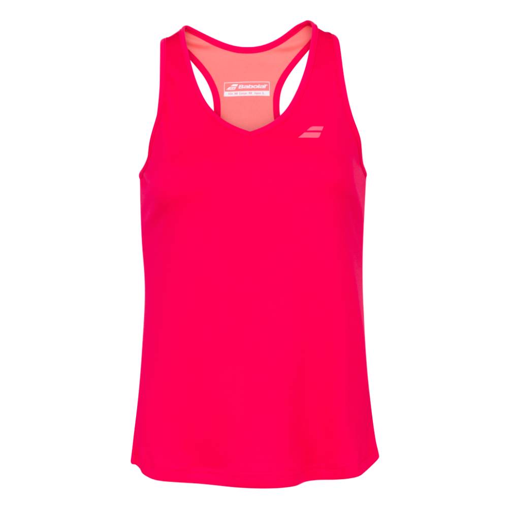 Babolat Women's Play Tank Top (Red Rose) - RacquetGuys.ca