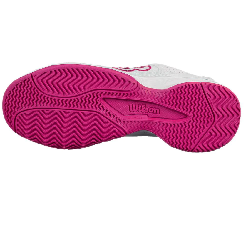 Wilson Kaos QL Junior Tennis Shoe (Smoothing Sea/White) - RacquetGuys.ca