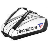 Tecnifibre Tour Endurance 12 Pack Racquet Bag (White/Black) - RacquetGuys.ca