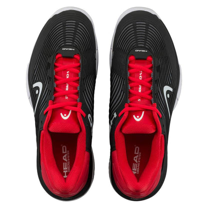 Head Revolt Pro 4.5 Men's Tennis Shoe (Black/Red) - RacquetGuys.ca