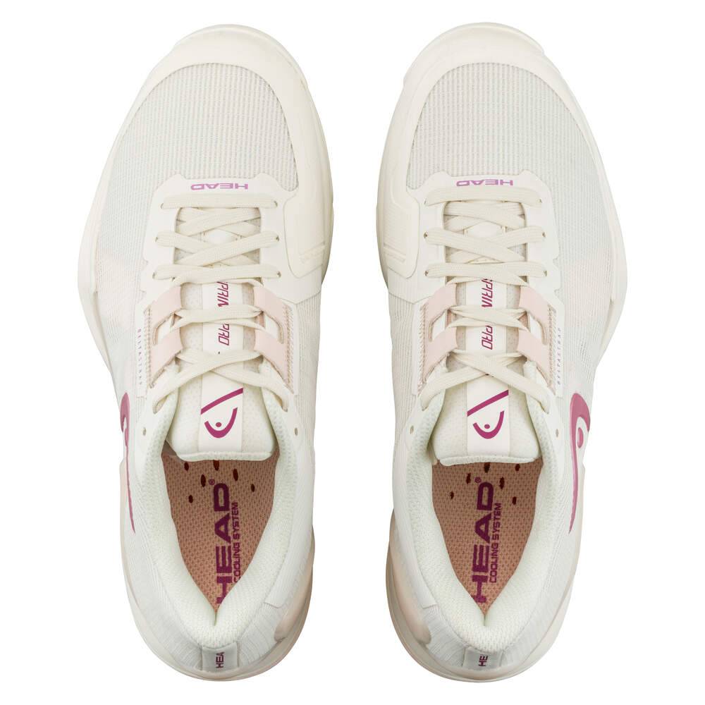 Head Sprint Pro 3.5 Women's Tennis Shoe (Chalk White / Purple) - RacquetGuys.ca