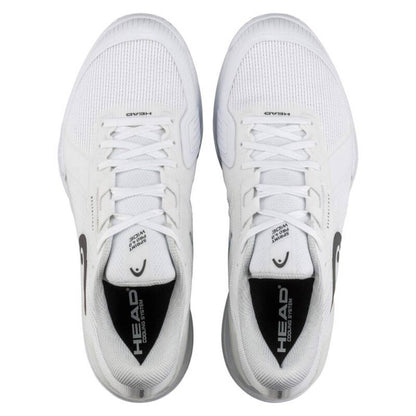 Head Sprint Pro 4.0 Wide Men's Tennis Shoe (White/Black) - RacquetGuys.ca