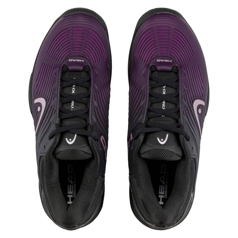 Head Revolt Pro 4.5 Women's Tennis Shoe (Black/Purple) - RacquetGuys.ca