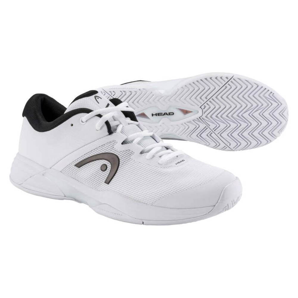 Head Revolt Evo 2.0 Men's Tennis Shoe (White/Black) - RacquetGuys.ca