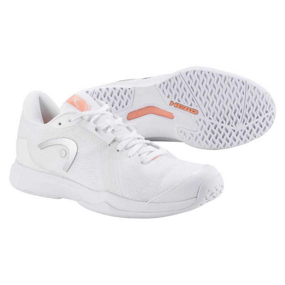 Head Sprint Team 4.0 Women's Tennis Shoe (White) - RacquetGuys.ca