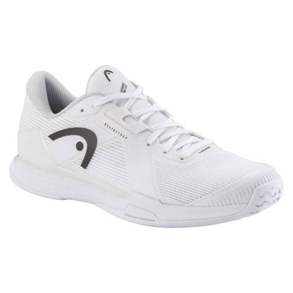 Head Sprint Pro 4.0 Men's Tennis Shoe (White/Black) - RacquetGuys.ca