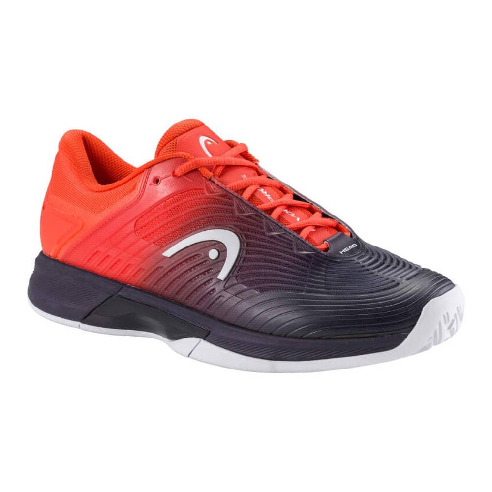 Head Revolt Pro 4.5 Men's Tennis Shoe (Dark Blue/Red) - RacquetGuys.ca