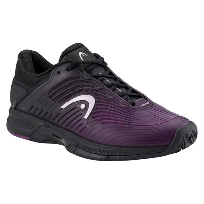 Head Revolt Pro 4.5 Women's Tennis Shoe (Black/Purple) - RacquetGuys.ca