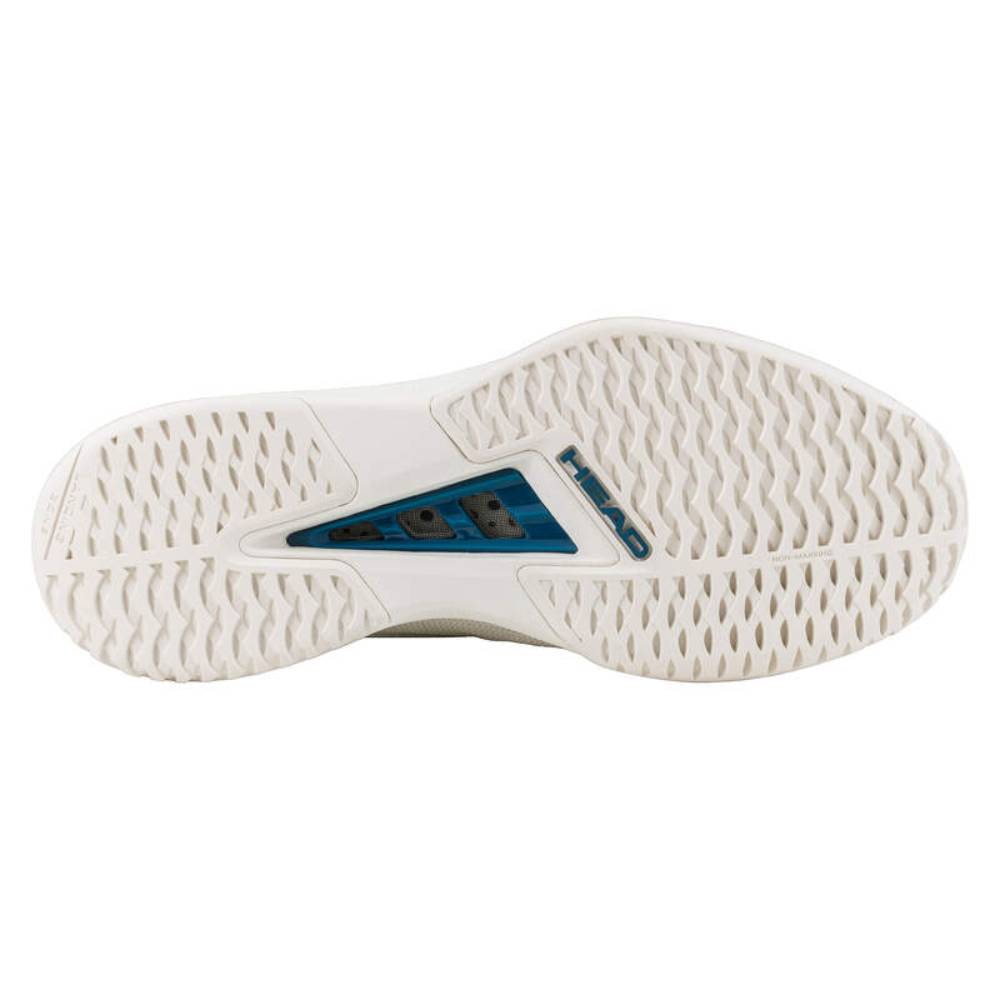 Head Sprint Pro 4.0 Women's Tennis Shoe (Chalk White/Twilight Blue) - RacquetGuys.ca