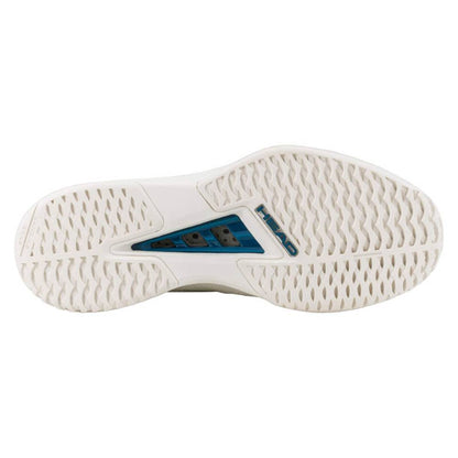Head Sprint Pro 4.0 Women's Tennis Shoe (Chalk White/Twilight Blue) - RacquetGuys.ca