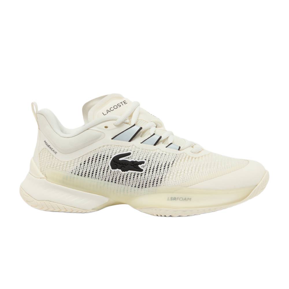 Lacoste AG-LT23 Ultra SFA Women's Tennis Shoe (Off White) - RacquetGuys.ca