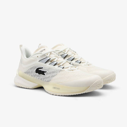 Lacoste AG-LT23 Ultra SMA Men's Tennis Shoe (Off White) - RacquetGuys.ca
