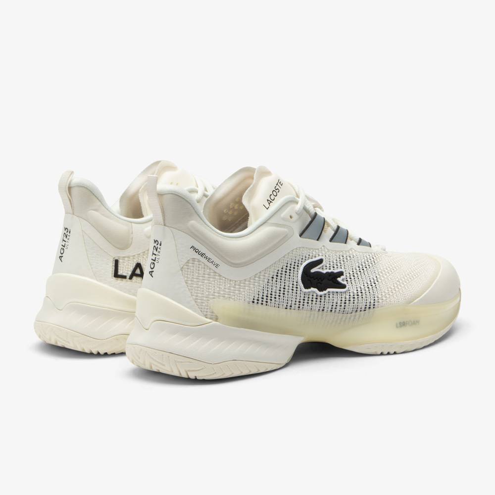 Lacoste AG-LT23 Ultra SMA Men's Tennis Shoe (Off White) - Canada