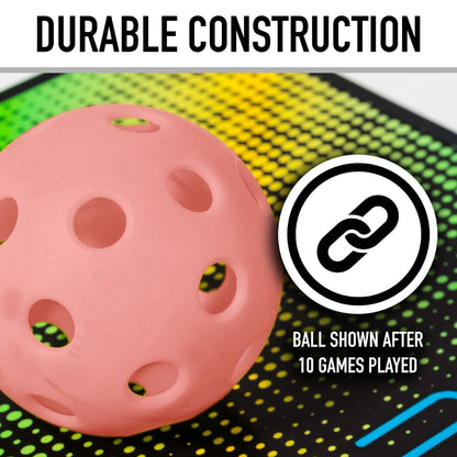 Franklin X-26 Indoor Pickleball Ball (Peach) - RacquetGuys.ca