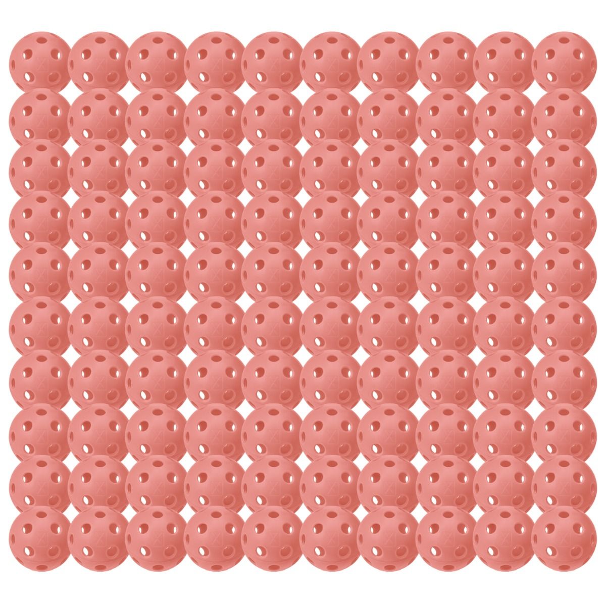 Franklin X-26 Indoor Pickleball Ball (Peach) - 100 Pack - RacquetGuys.ca