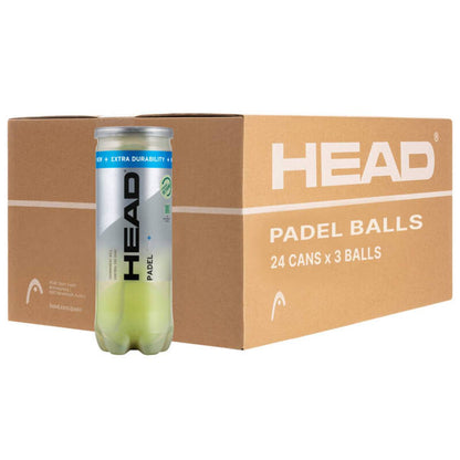 Head Padel Pro+ Balls (24 Can Case) - RacquetGuys.ca