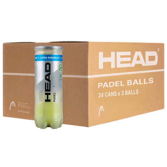 Head Padel Pro+ Balls (24 Can Case) - RacquetGuys.ca