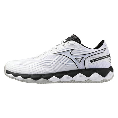 Mizuno Wave Enforce Tour 2 AC Men's Tennis Shoe (White/Black) - RacquetGuys.ca