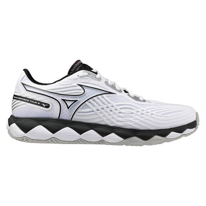 Mizuno Wave Enforce Tour 2 AC Men's Tennis Shoe (White/Black) - RacquetGuys.ca