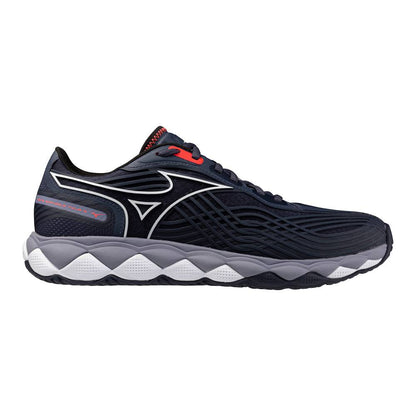 Mizuno Wave Enforce Tour 2 AC Men's Tennis Shoe (Odyssey Grey/White) - RacquetGuys.ca