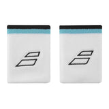 Babolat Terry Jumbo Wristband (White/Blue)