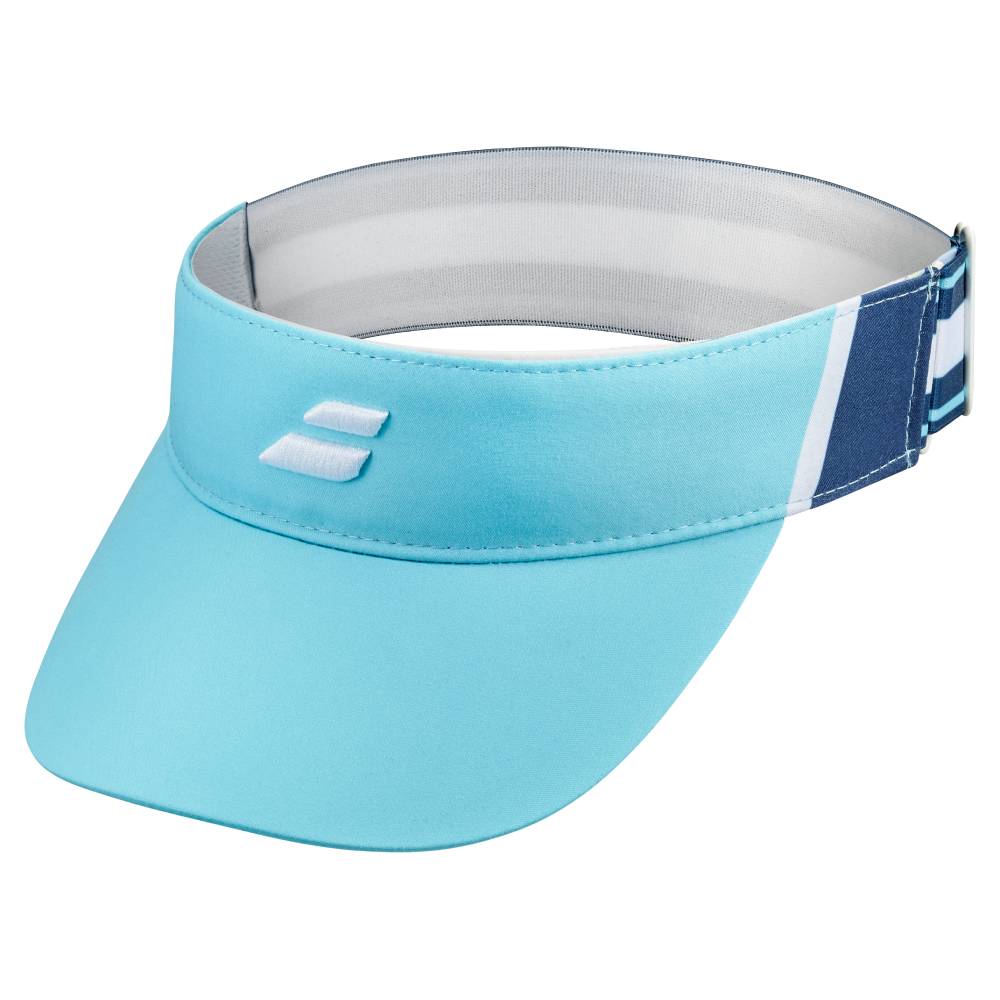 Babolat Elastic Visor (Light Blue/White) - RacquetGuys.ca