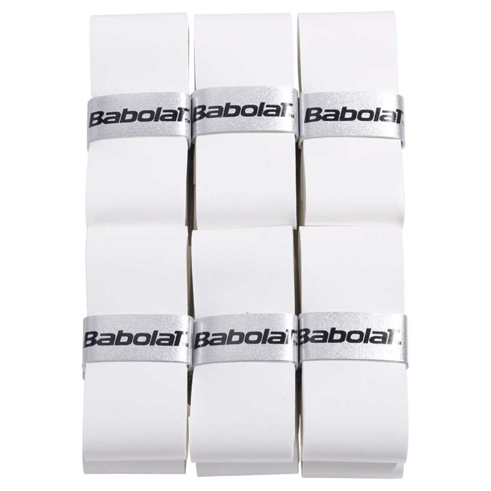 Babolat VS Original Overgrip 12 Pack (White) - RacquetGuys.ca
