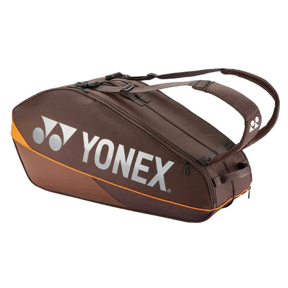 Yonex Pro 6-Racquet Bag (Espresso Brown) - RacquetGuys.ca