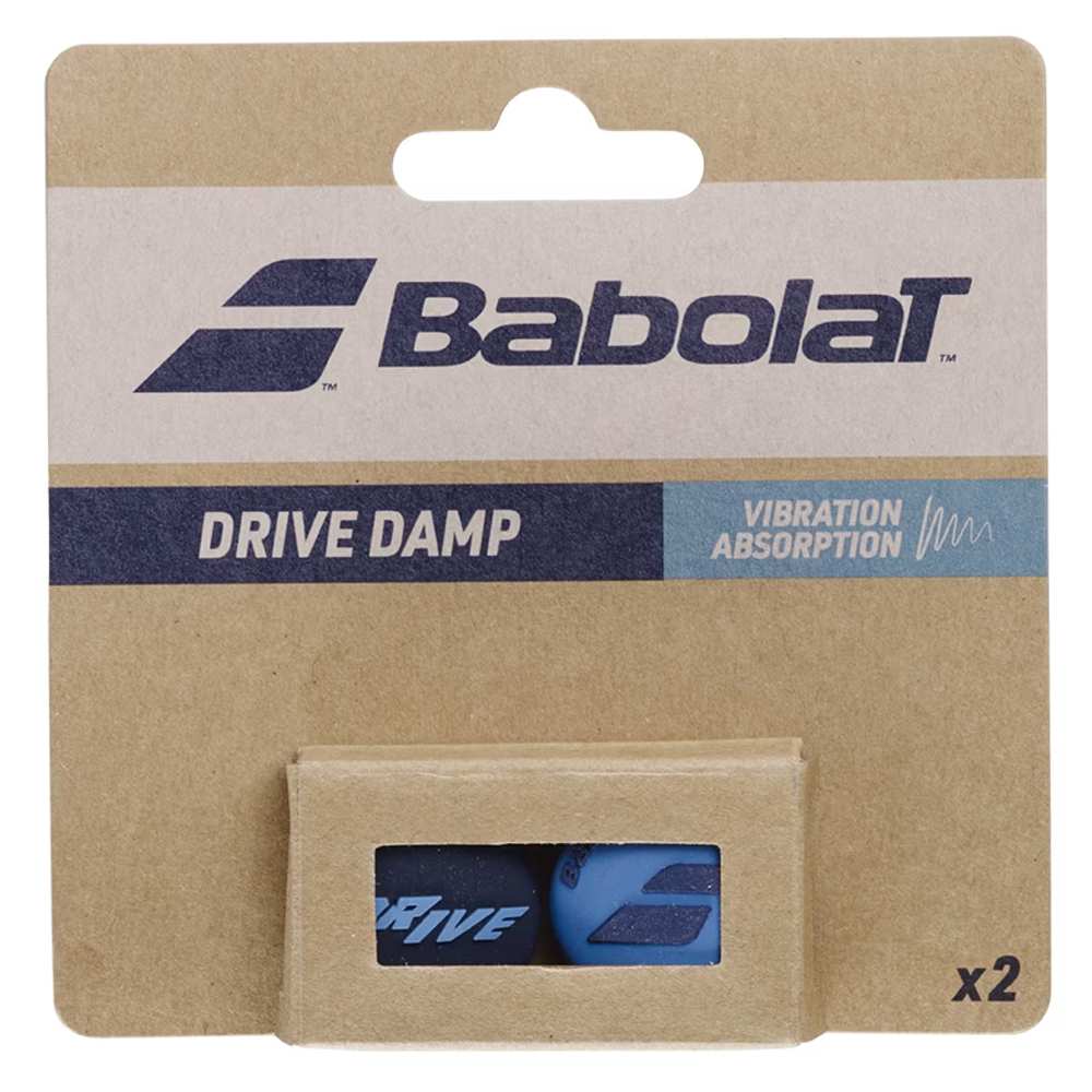 Babolat Drive Damp Vibration Dampener 2-Pack (Blue) - RacquetGuys.ca