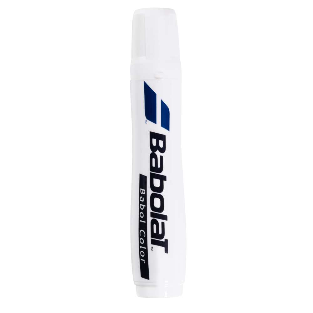 Babolat Babol Color Stencil Ink (White) - RacquetGuys.ca