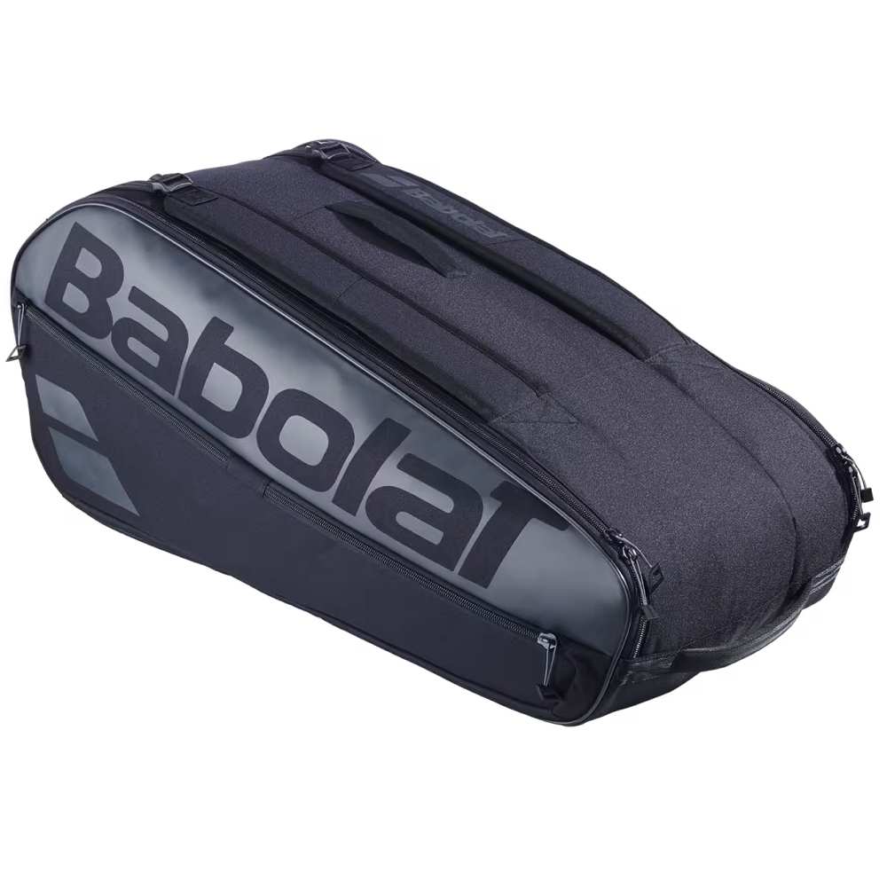 Babolat Evo Court L 9 Pack Racquet Bag Black - RacquetGuys.ca