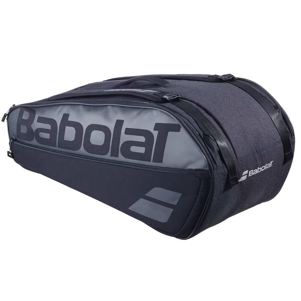Babolat Evo Court L 9 Pack Racquet Bag Black - RacquetGuys.ca
