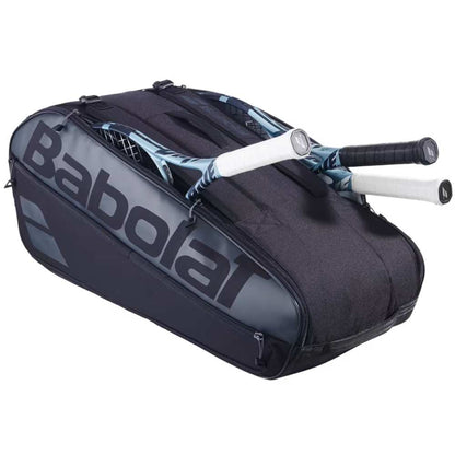 Babolat Evo Court L 9 Pack Racquet Bag Black - RacquetGuys.ca
