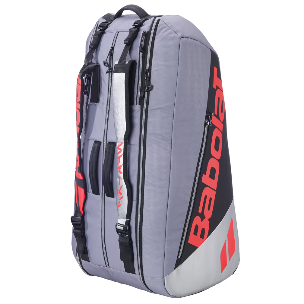 Babolat Pure Strike 9 Racquet Bag Carbon Grey 4th Gen. - RacquetGuys.ca