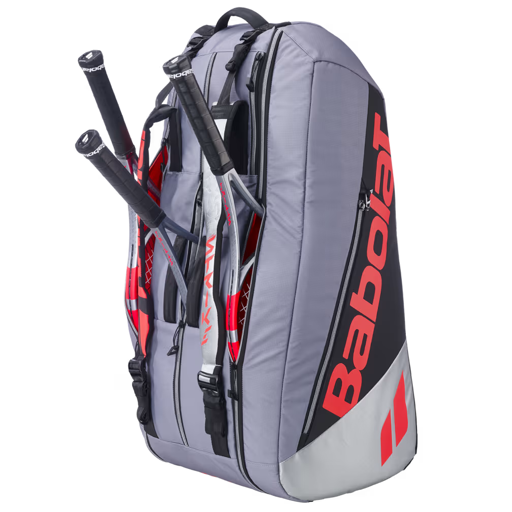 Babolat Pure Strike 9 Racquet Bag Carbon Grey 4th Gen. - RacquetGuys.ca