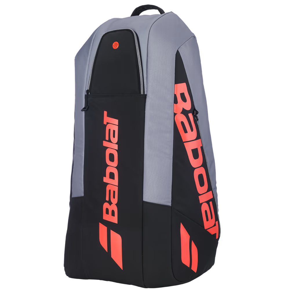 Babolat Pure Strike 6 Racquet Bag Carbon Grey 4th Gen. - RacquetGuys.ca