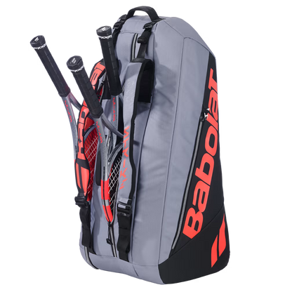 Babolat Pure Strike 6 Racquet Bag Carbon Grey 4th Gen. - RacquetGuys.ca