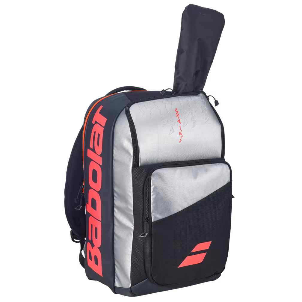 Babolat Pure Strike Backpack Carbon Grey 4th Gen. - RacquetGuys.ca