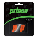 Prince P Damp Vibration Dampener 2 Pack (Orange) - RacquetGuys.ca