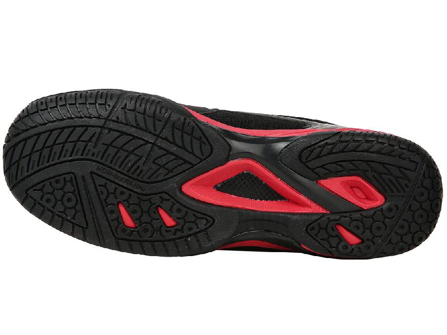 Victor AS-37 Men's Indoor Court Shoe (Black/Red) - RacquetGuys.ca