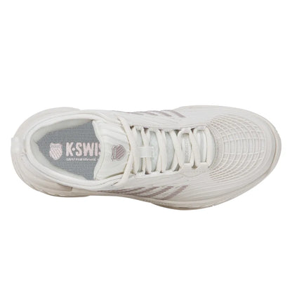 K-Swiss Hypercourt Supreme 2 Women's Tennis Shoe (Blanc de Blanc/Rose Gold) - RacquetGuys.ca