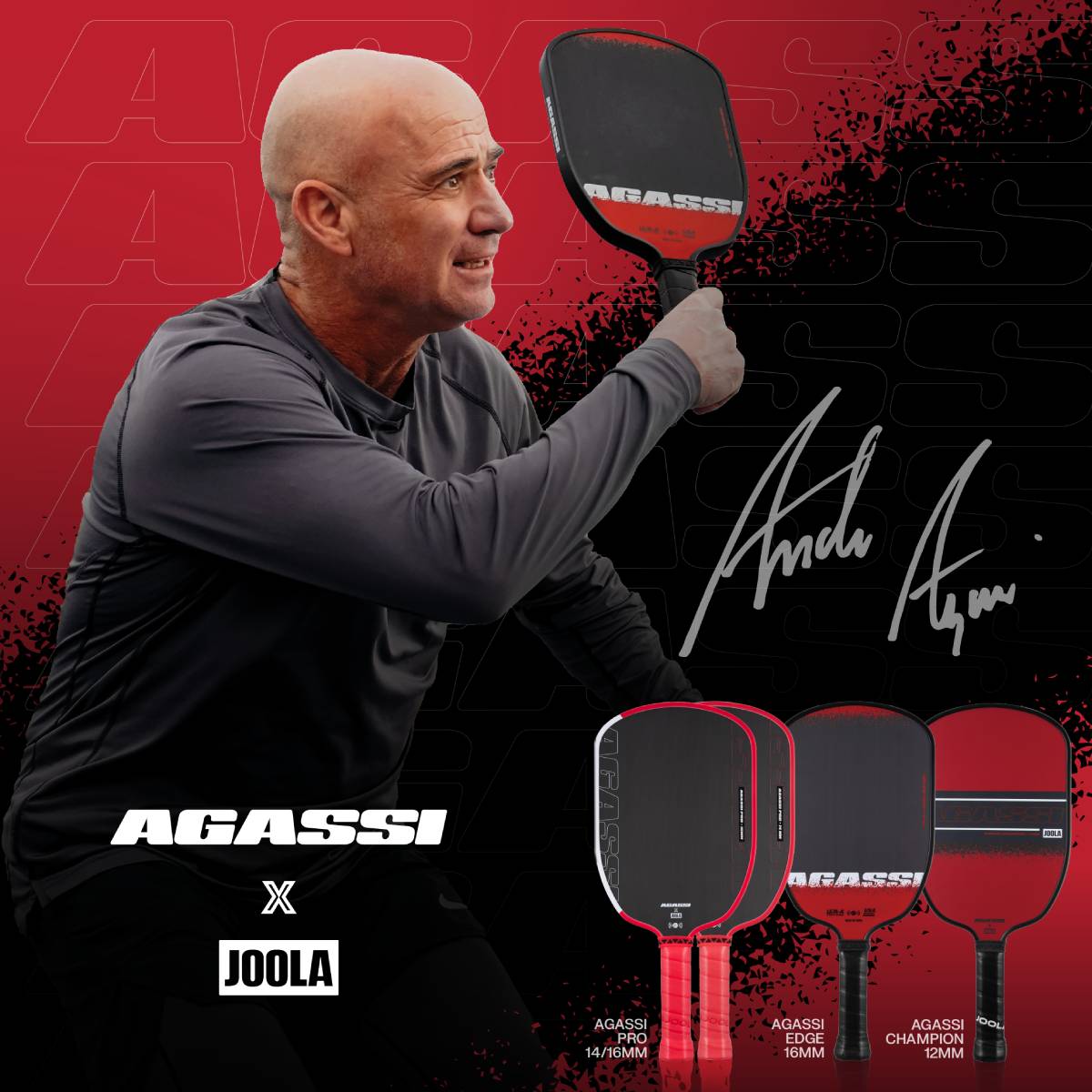 JOOLA Andre Agassi Pro - Demo Rental - RacquetGuys.ca