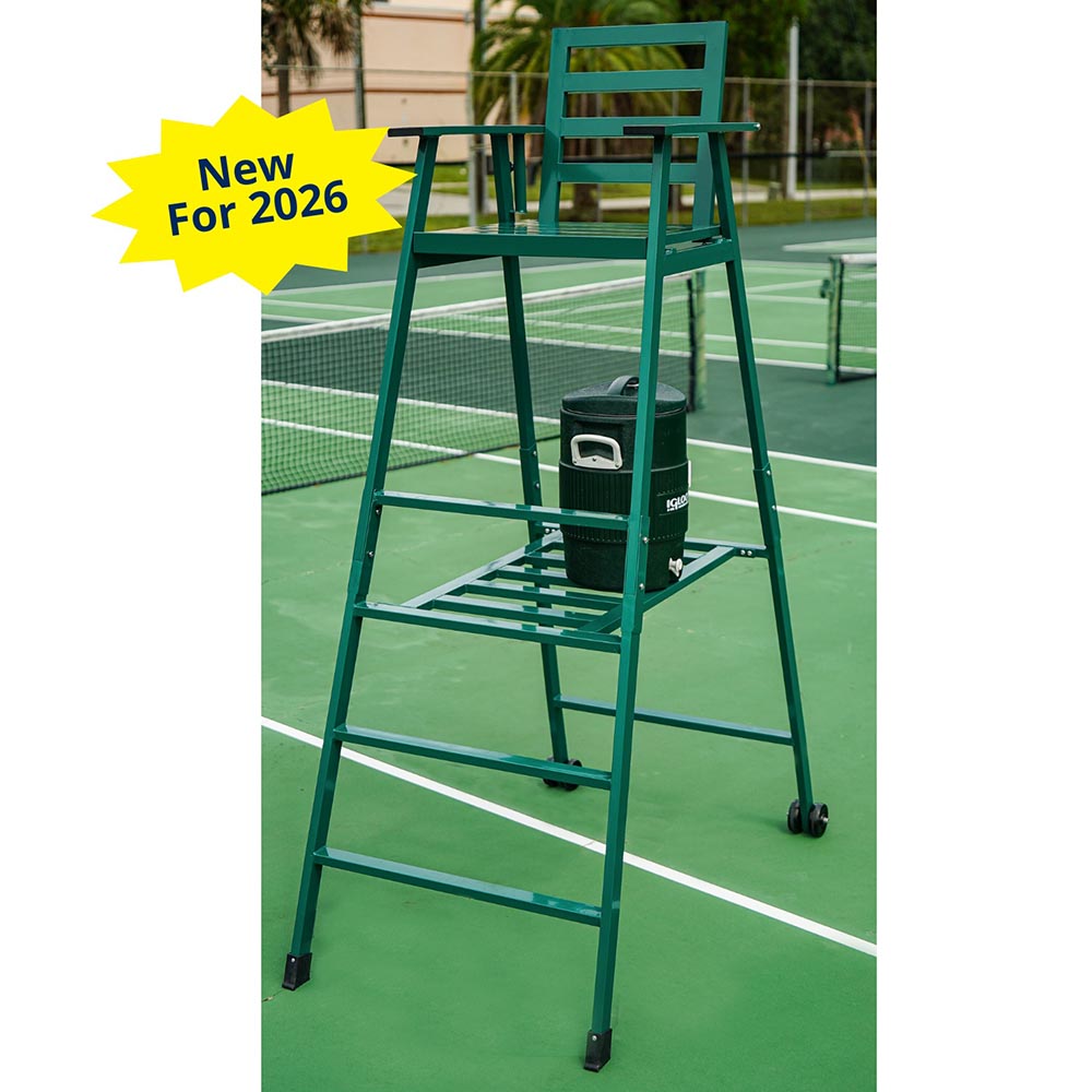 Aluminum Umpire Chair (Green) - RacquetGuys.ca