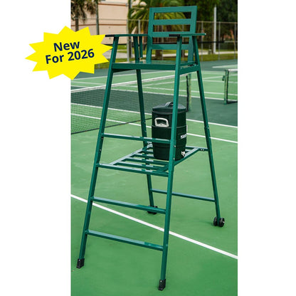Aluminum Umpire Chair (Green) - RacquetGuys.ca
