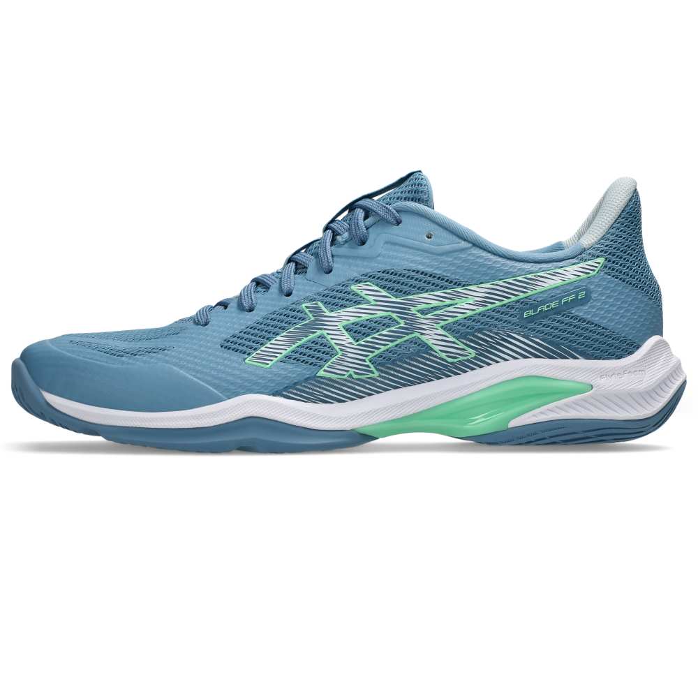 Asics Blade FF 2 Men's Indoor Court Shoe (Saba Blue/White) - RacquetGuys.ca