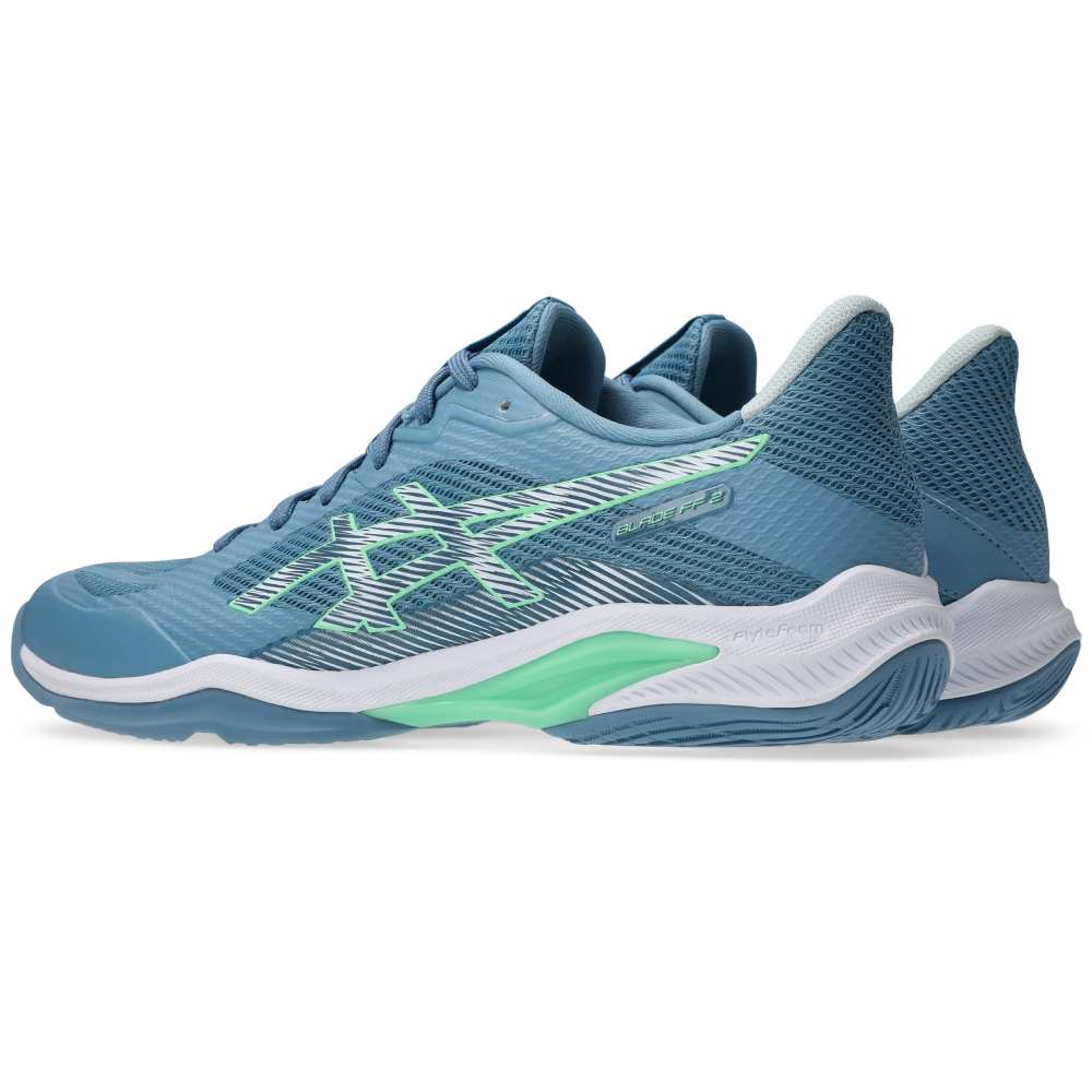 Asics Blade FF 2 Men's Indoor Court Shoe (Saba Blue/White) - RacquetGuys.ca