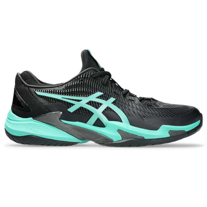 Asics Court FF 3 Men's Tennis Shoe (Black/Aurora Green) - RacquetGuys.ca