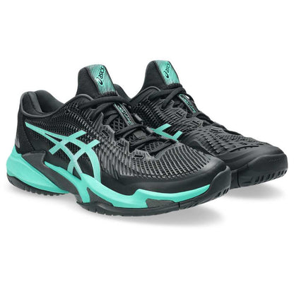 Asics Court FF 3 Men's Tennis Shoe (Black/Aurora Green) - RacquetGuys.ca