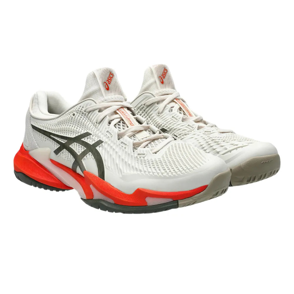 Asics Court FF 3 Men's Tennis Shoe (Soft Oat/Vintage Khaki) - RacquetGuys.ca