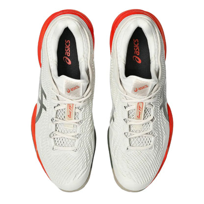 Asics Court FF 3 Men's Tennis Shoe (Soft Oat/Vintage Khaki) - RacquetGuys.ca